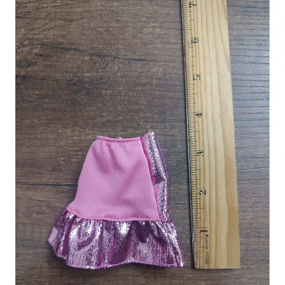 Barbie Collector Fashion Set Replacement Piece Part Pink Skirt Only Z30